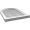 Ekena Millwork Round Top Surface Mount PVC Gable Vent w/ 2"W x 2"P Brickmould Sill Frame, 20"W x 28"H GVPRT20X2803SN - alternate 4